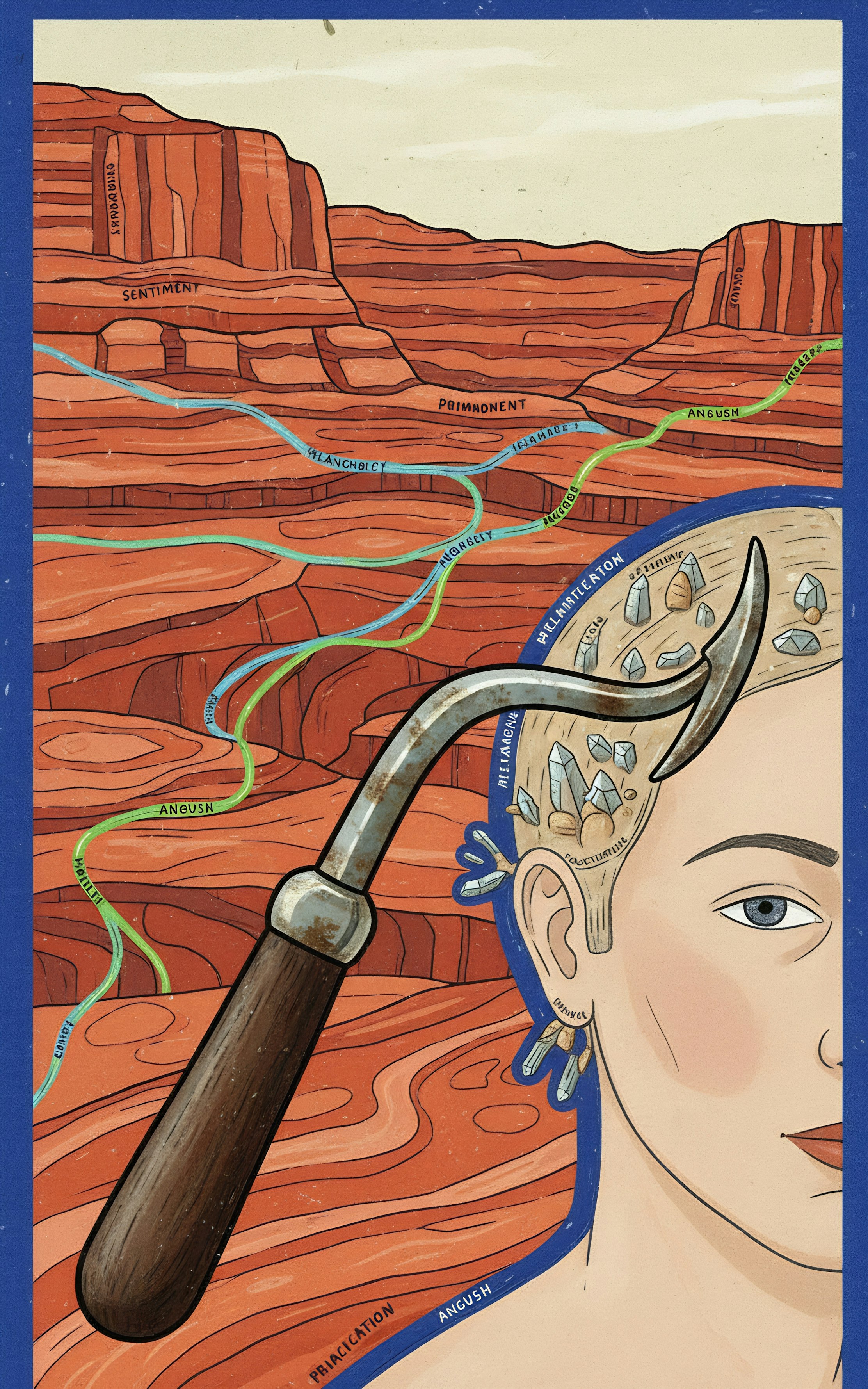 Cartography Through Sedimentary Consciousness