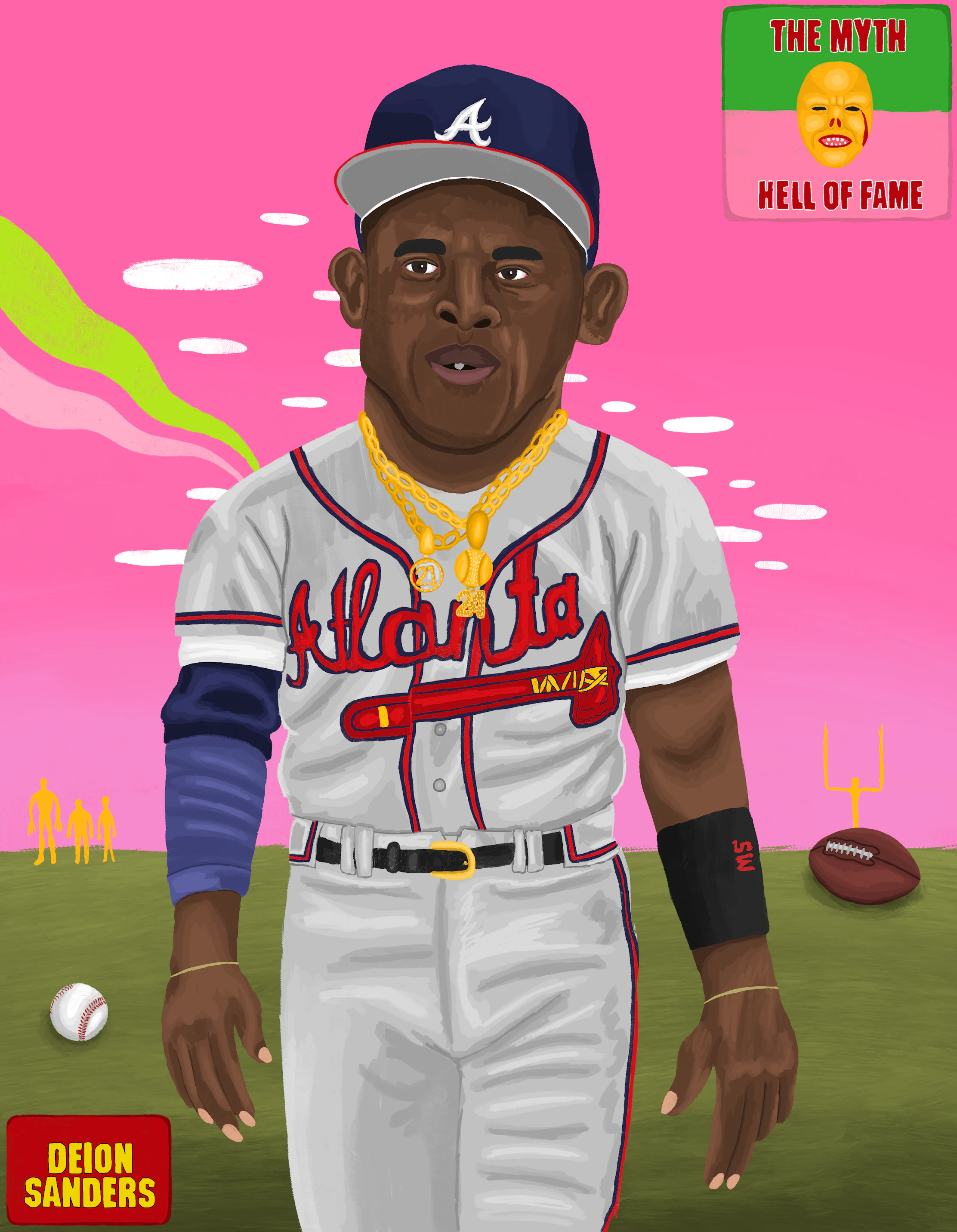 Deion Sanders - The Myth Hell Of Fame