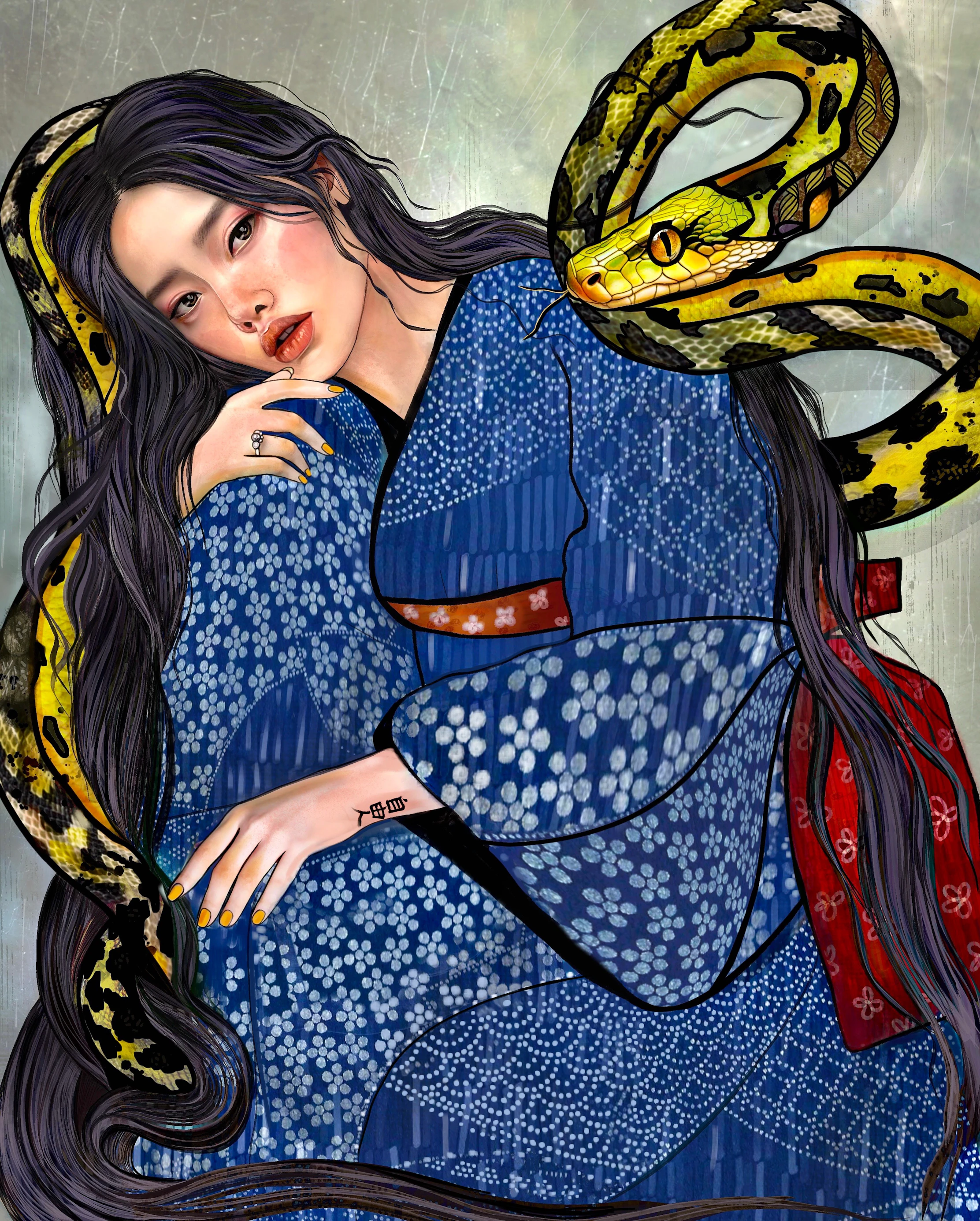 The Serpent Who Remembered Her