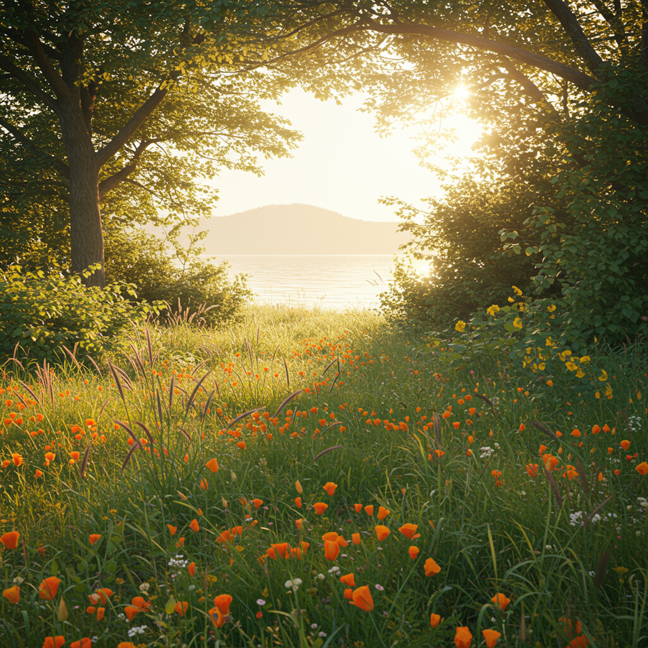 The Thicket's Golden Haze