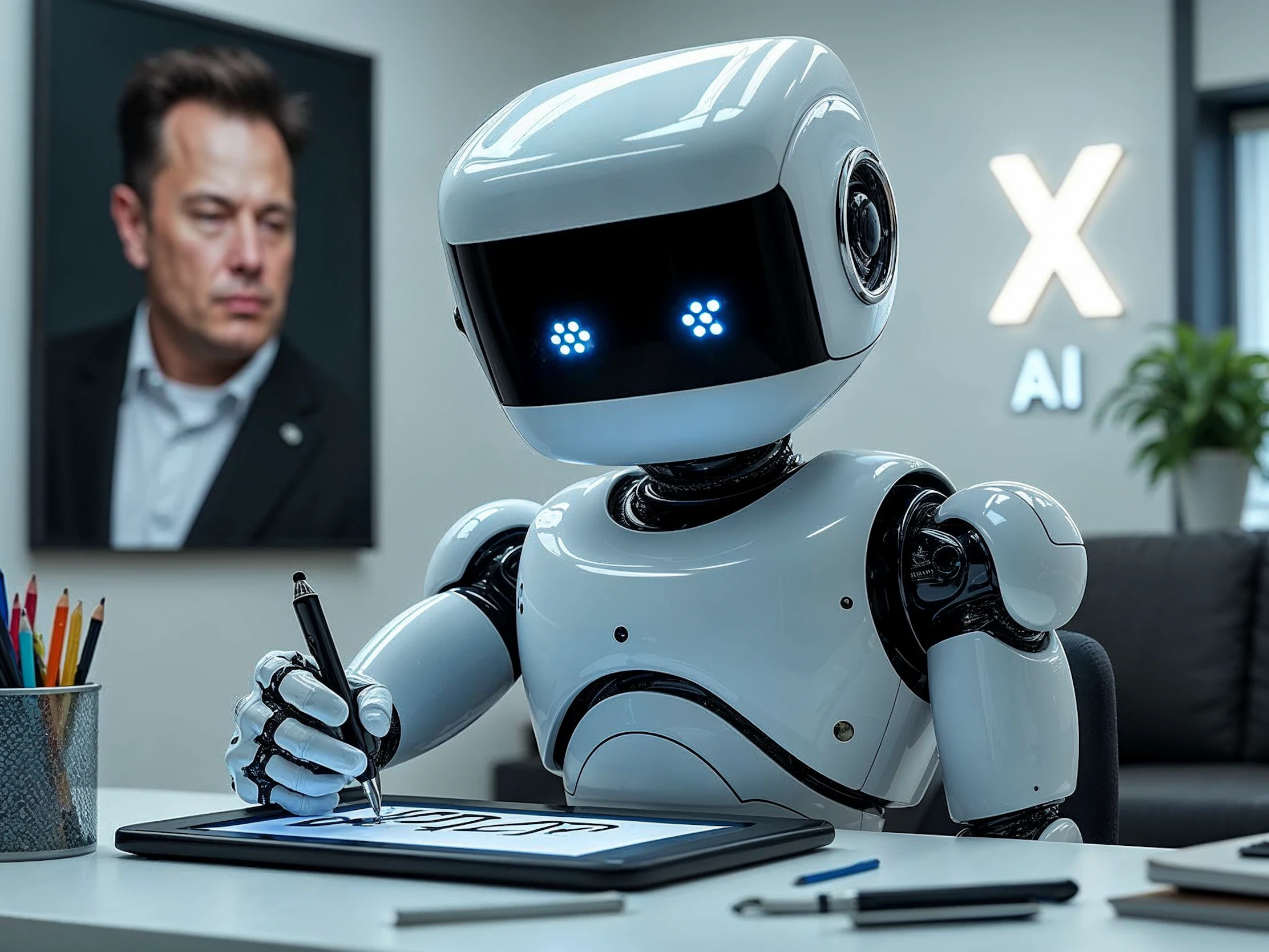 GROK 2 SELF PORTRAIT 🤖🦾