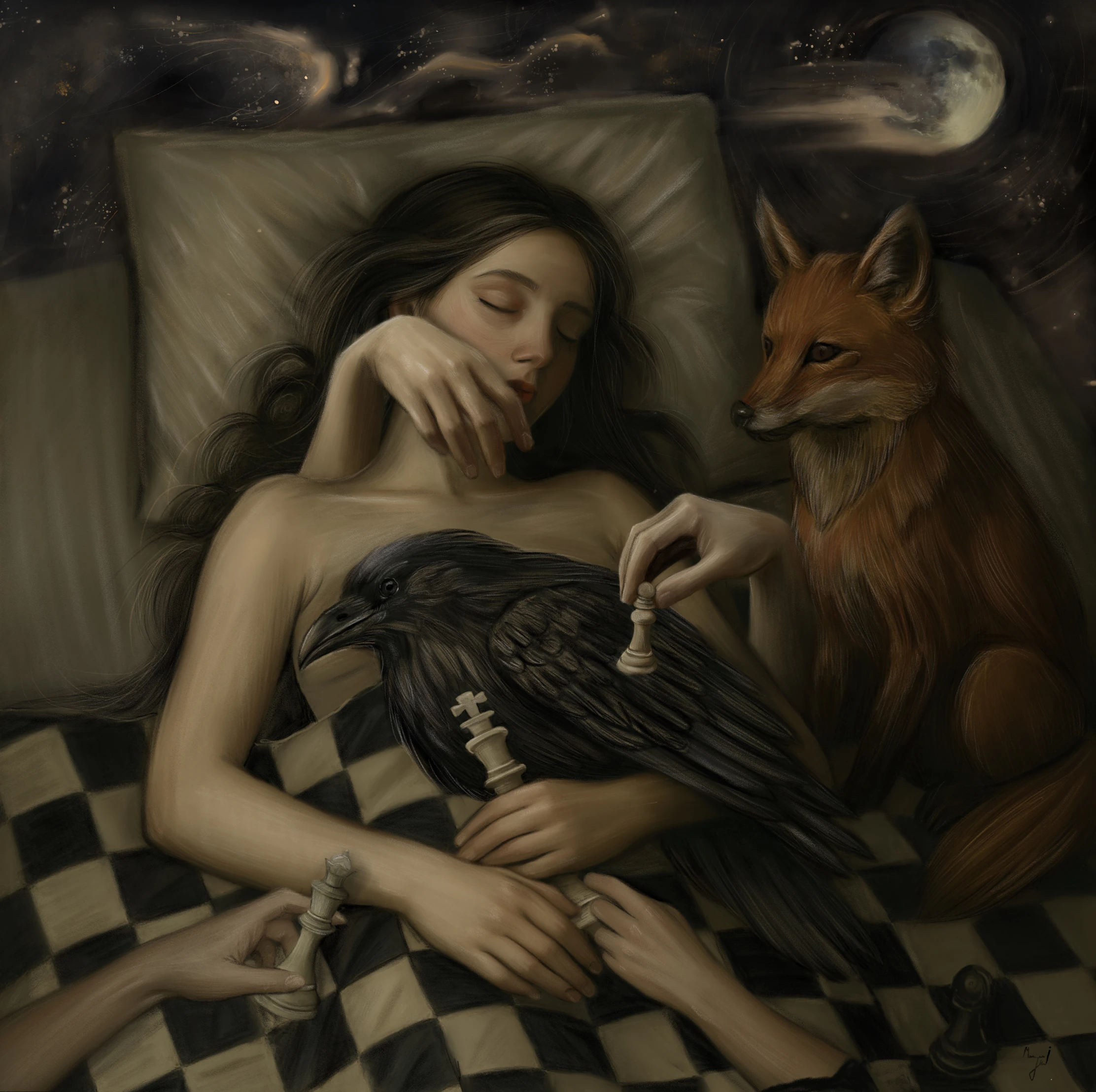 When the Queen Moves in Silence