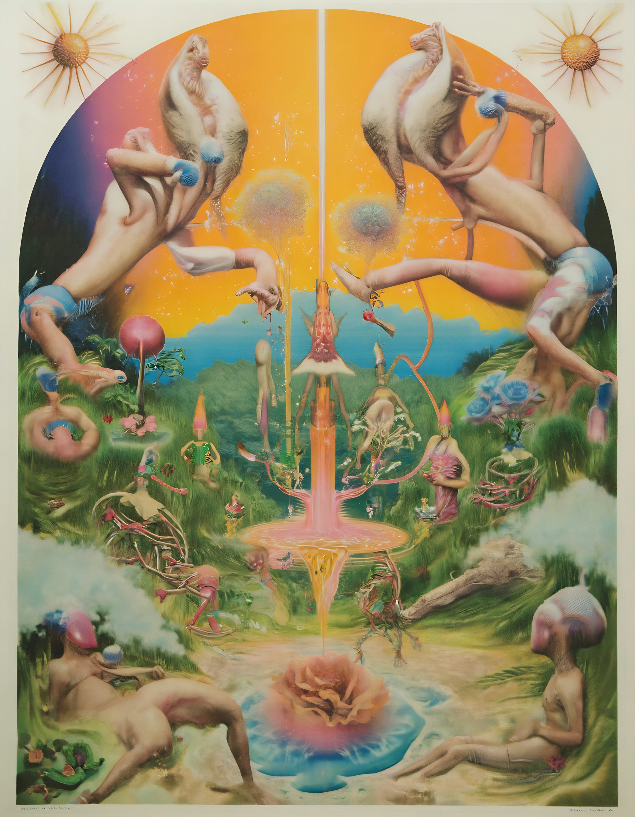 Psychedelic Paradise Births Universal Light