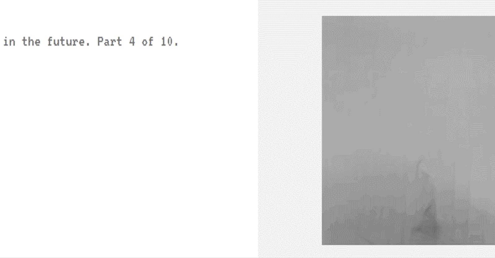 Sometime in the future 4/10