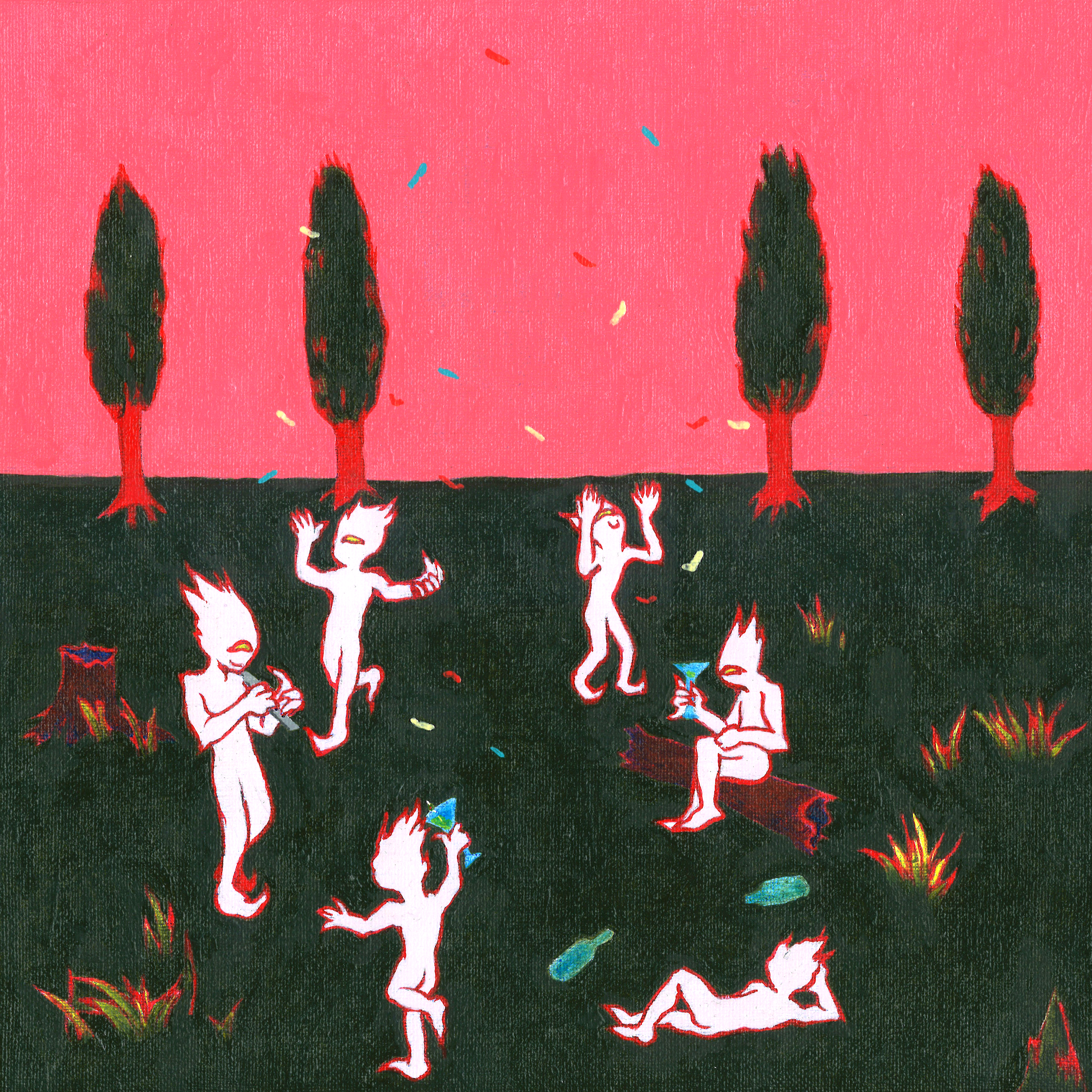 COURTYARD SPIRITS (IV) THE CELEBRATION