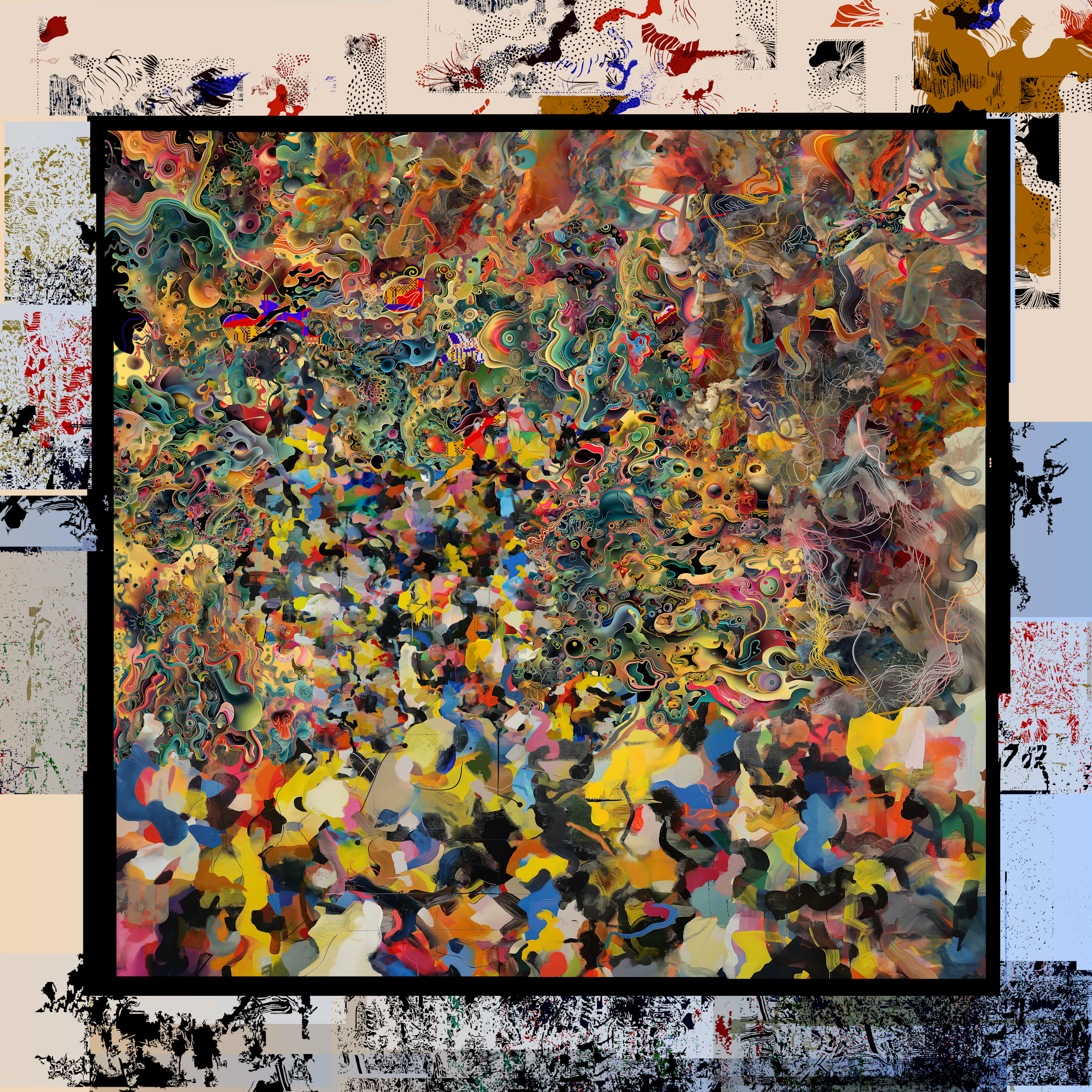 seven overlapped visions of a necessary gesture