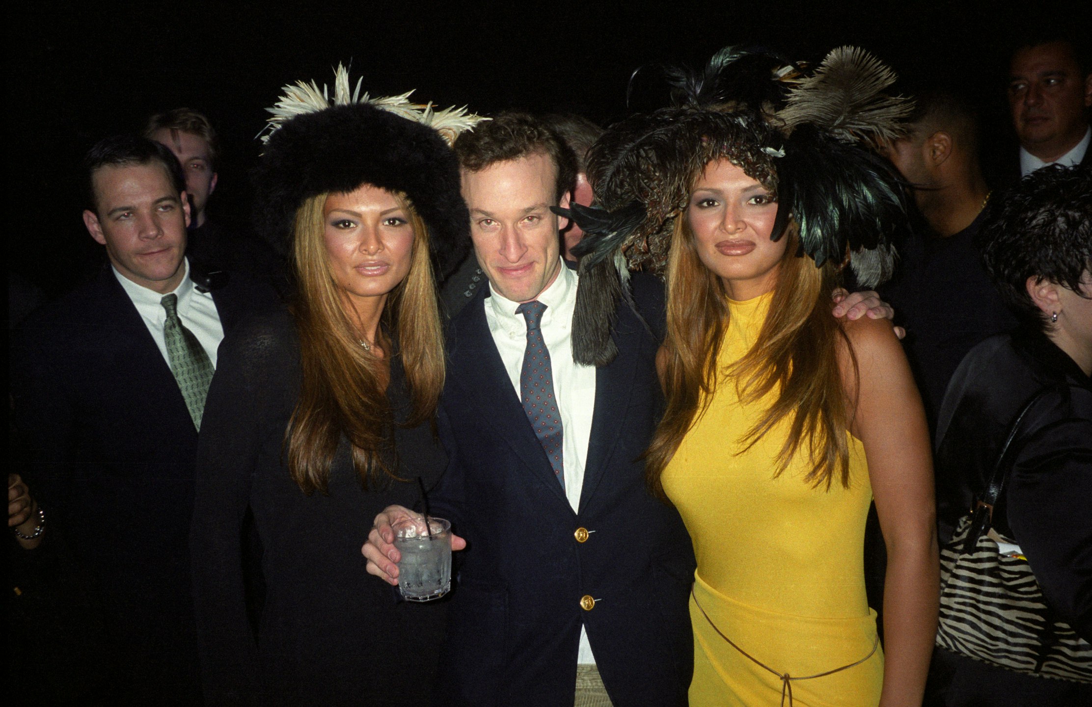 Alex With Twin Playboy Playmates