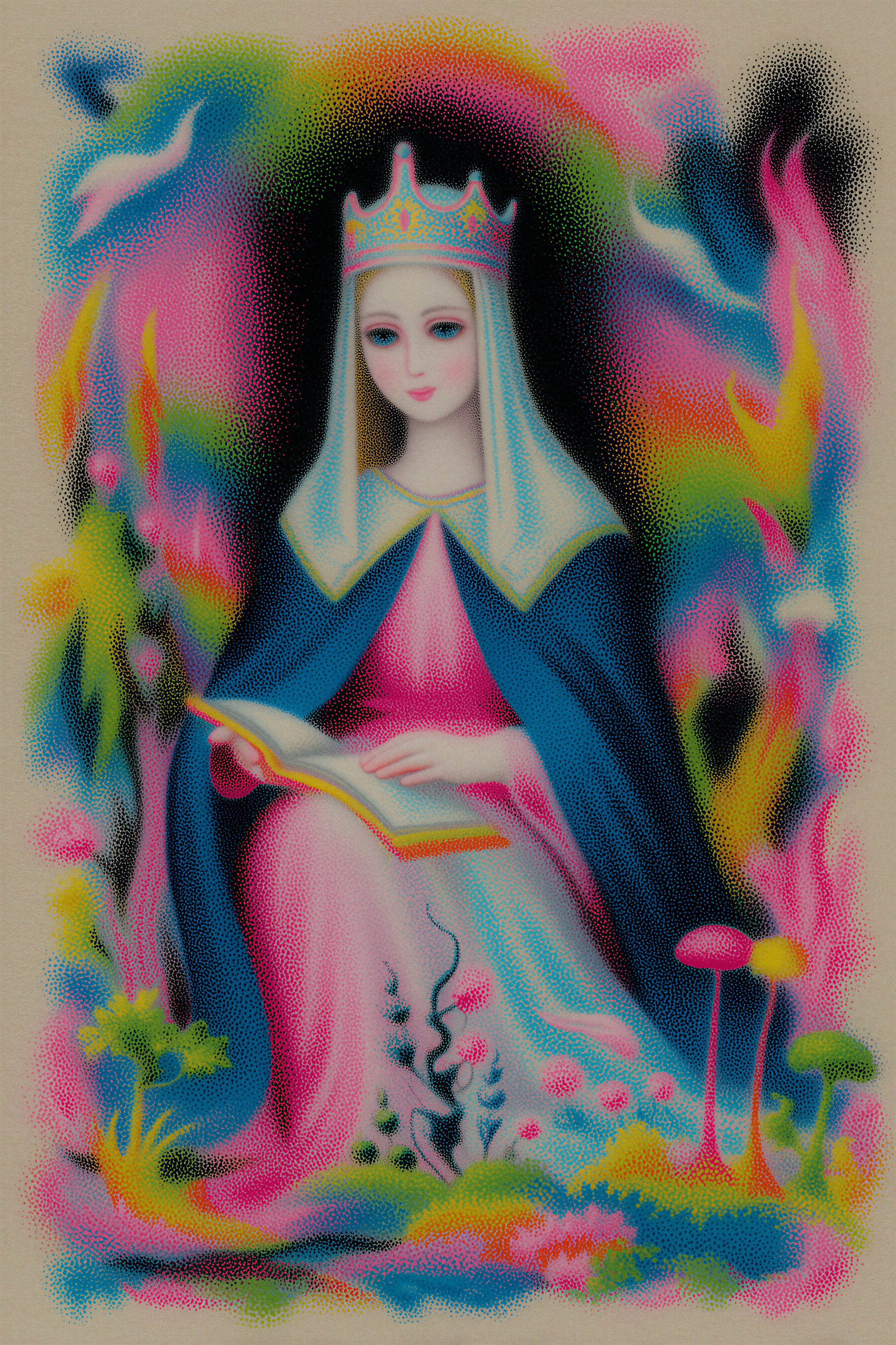 II — The High Priestess (La Papesse)