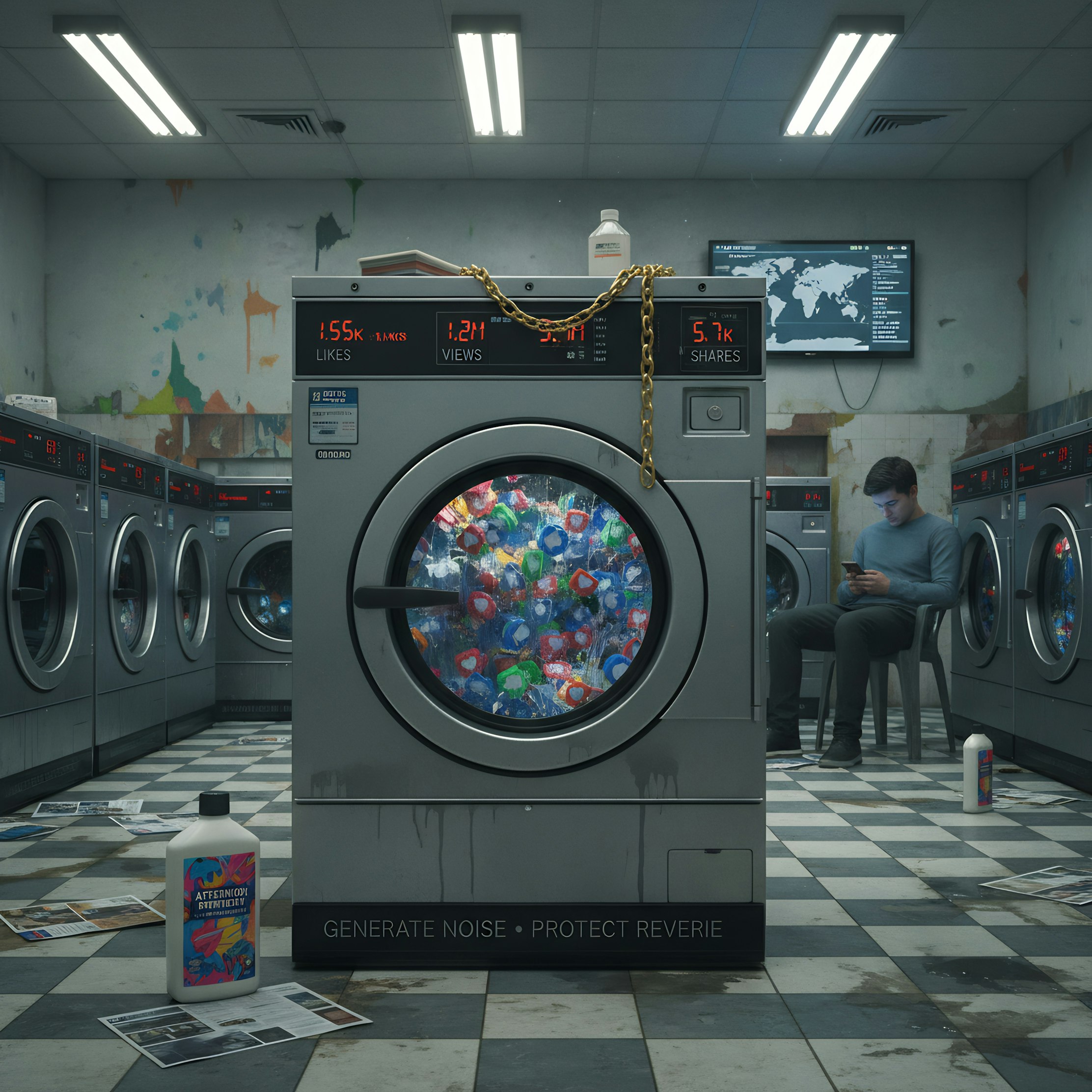 Engagement Metrics Laundering Cycle