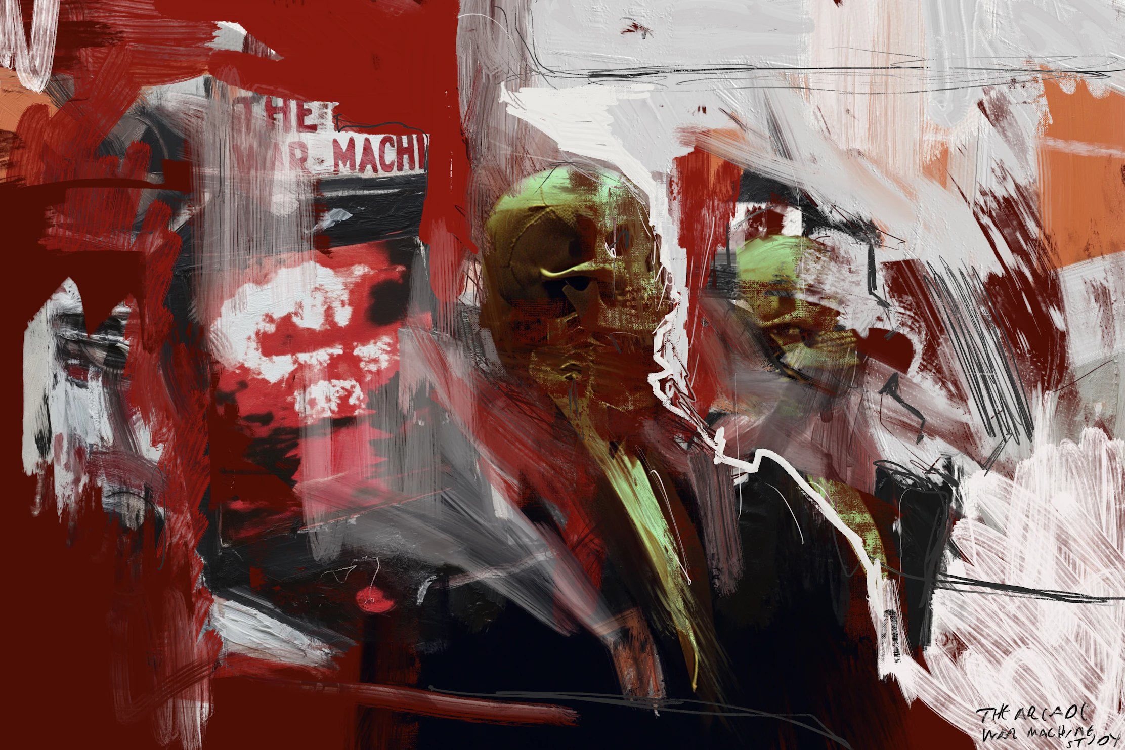 The Arcade War Machine (Study)