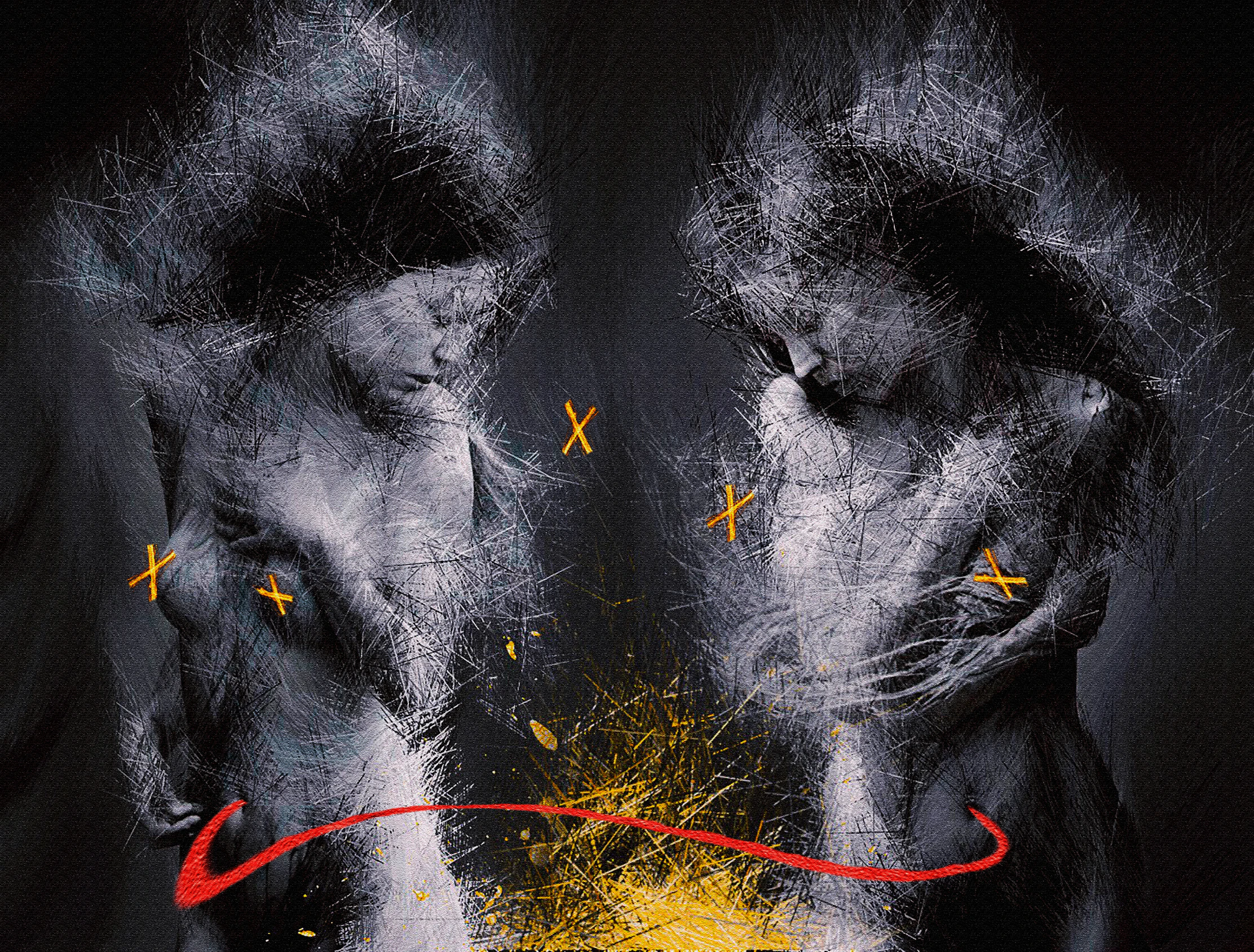 THE RED THREAD OF THE MIRROR EFFECT