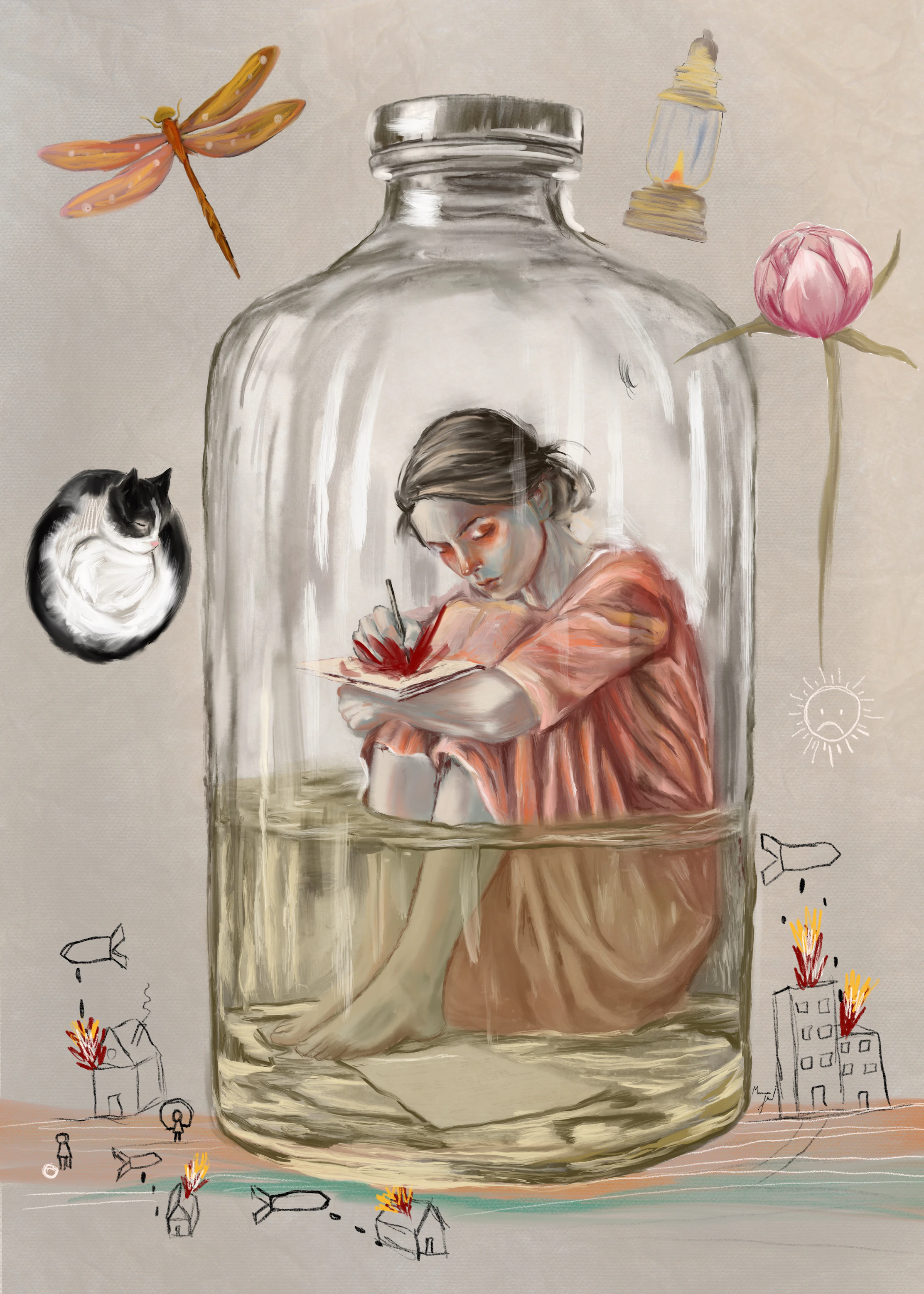 The World of a Migrant Painter